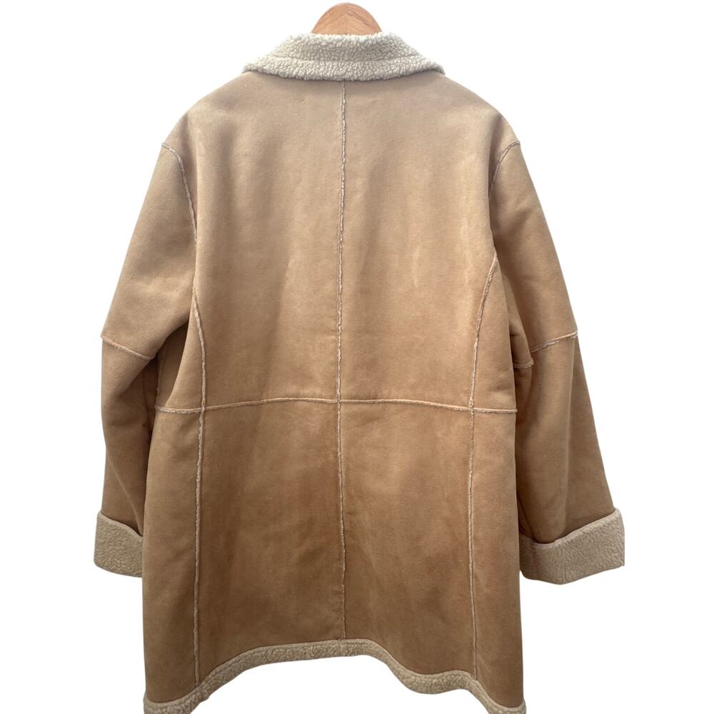 Weatherproof Garment Company Faux Suede/Shearling Coat - Picture 6 of 8